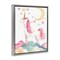 Stupell Industries Unicorn Standing On Clouds Floating Frame, design by Creative Studio